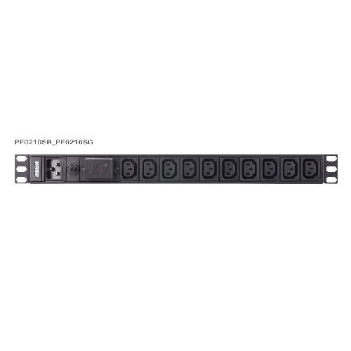 ATEN PE0210SG Basic PDU 19 1HE, 16A, 10x C13 66651H