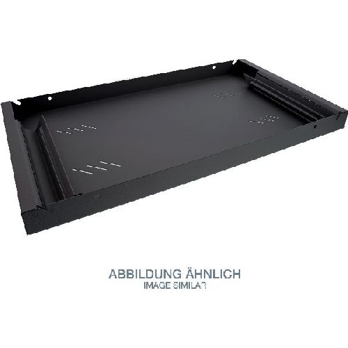 Triton RAB-UP-450-A4 19 Fachboden 1HE, 450mm, 80kg, schwarz 01953Q