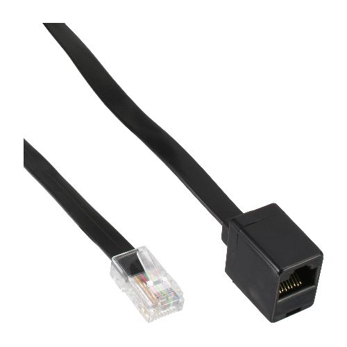 InLine® ISDN-Verlängerung, RJ45 (8P8C) Stecker / Buchse, 5m 68824