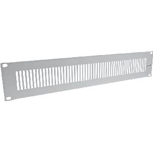 InLine® 19" Blindplatte perforiert, 1HE, RAL 7035 grau 19111G