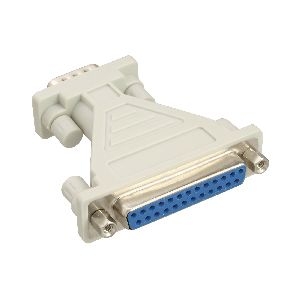 InLine® AT-Adapter, 25pol Sub D Buchse an 9pol Sub D Stecker 31249