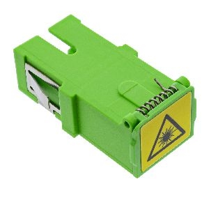 InLine® LWL-Kupplung, Simplex SC/SC, singlemode, Keramik-Hülse, mit Shutter 89992F