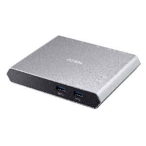 ATEN US3310 2-Port USB-C Gen.1 Dock Switch mit Power Pass-through 33305F