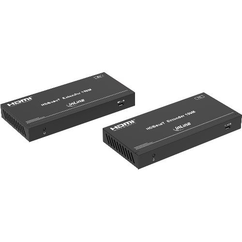 InLine® Video Extender, Cat.6, HDMI 4K/60Hz, HDBaseT, Set 57886C