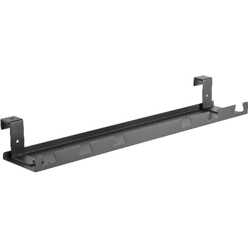 InLine® Kabelführung/Ablage für Untertisch-Montage, schwarz 23198B