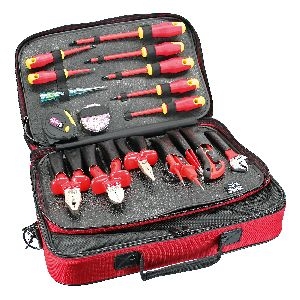 InLine® Profi Elektro Werkzeugtasche, 18-teilig 43025