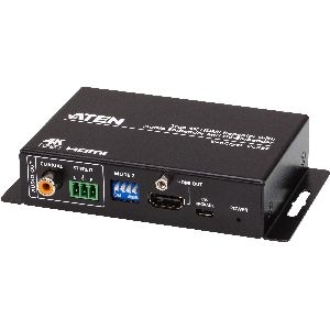 ATEN VC882 Video-Konverter, 4K HDMI Repeater mit Audio Embedder und De-Embedder 60667I