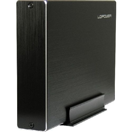 LC-Power LC-35U3-Becrux, externes 3,5-SATA-Gehäuse, USB 3.0, Alu, schwarz 00043X