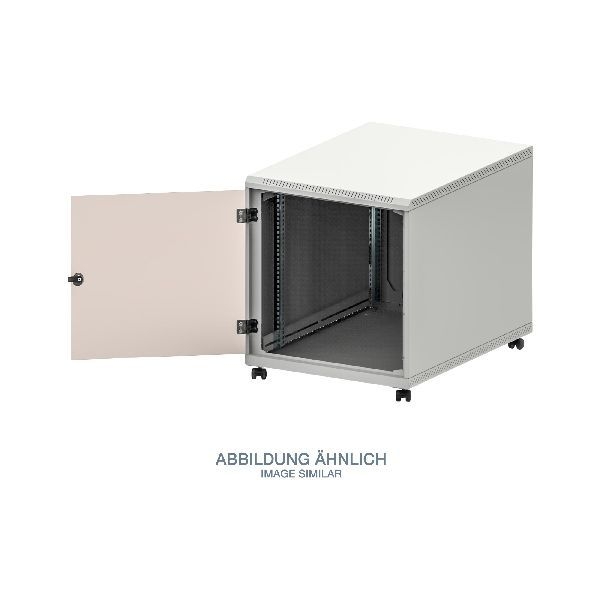Triton RCA-12-A69-CAX-A1 19" Standschrank 12HE mit Rollen, 600x900mm, grau 01912H