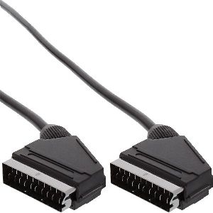 InLine® Scart Anschlusskabel, Stecker / Stecker, 5m 89975