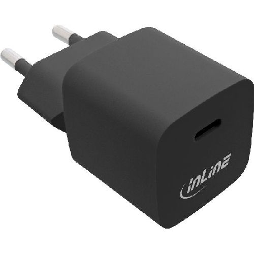 InLine® USB-C GaN Ladegerät, Power Delivery 3.0, PPS, 33 W, schwarz 31501B