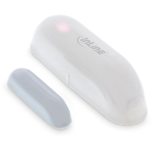 InLine® Smart WiFi Tür-/Fenstersensor, Weiß/Grau 40152