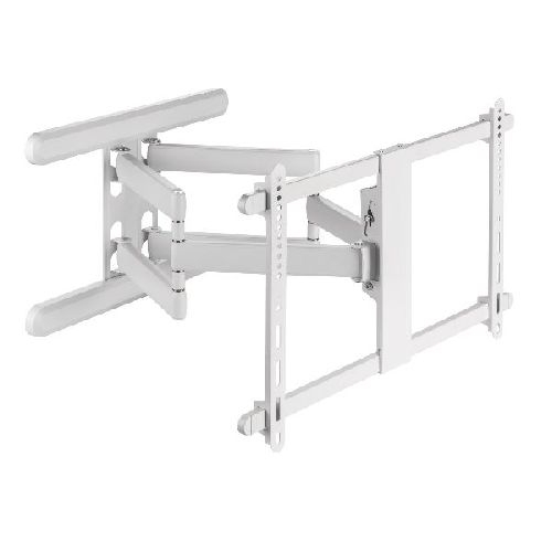 InLine® Premium Aluminium Wandhalterung, für Flach-TV (37-80), weiß 23118W