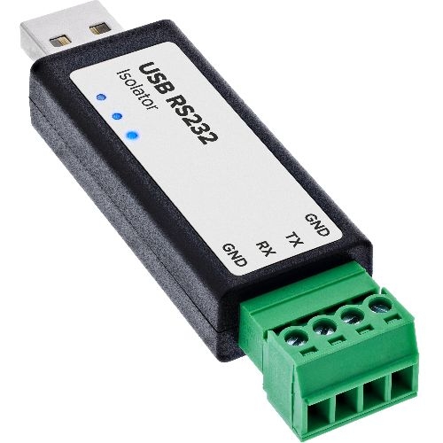 InLine® USB zu Seriell RS232 Konverter mit Isolator 33307B