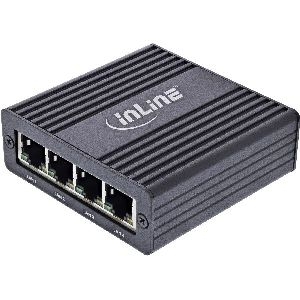InLine® USB-A 3.2 Gen.1 zu 4x RJ45 Gigabit Ethernet Adapter 33380V
