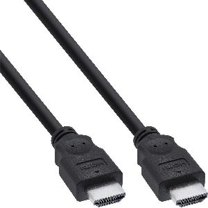 InLine® HDMI Kabel, HDMI-High Speed, Stecker / Stecker, schwarz, 3m 17603E