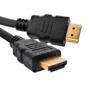 InLine® HDMI Kabel, HDMI-High Speed mit Ethernet, Stecker/Stecker, schwarz, 2,5m 17522