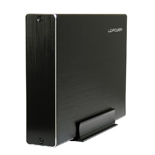 LC-Power LC-35U3-Becrux-C1, externes 3,5-SATA-Festplattengehäuse, USB-C, Alu 00045L