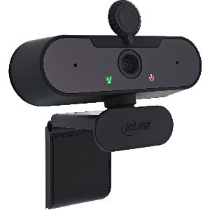 InLine® Webcam FullHD 1920x1080/30Hz mit Autofokus, USB-C Anschlusskabel 55364C