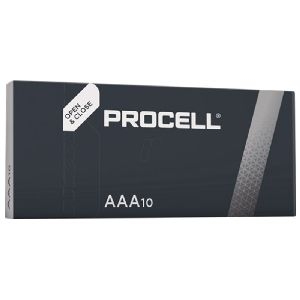 Duracell 52704 LR03/AAA (Micro) (MN2400) Batterie, 10 Stk. in Box : VPE Retail Box Mindestbestellmenge 10