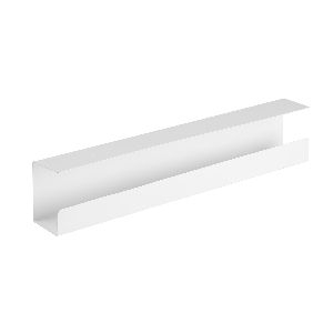 InLine® Kabelführungssystem für Untertisch-Montage, weiß 23190W