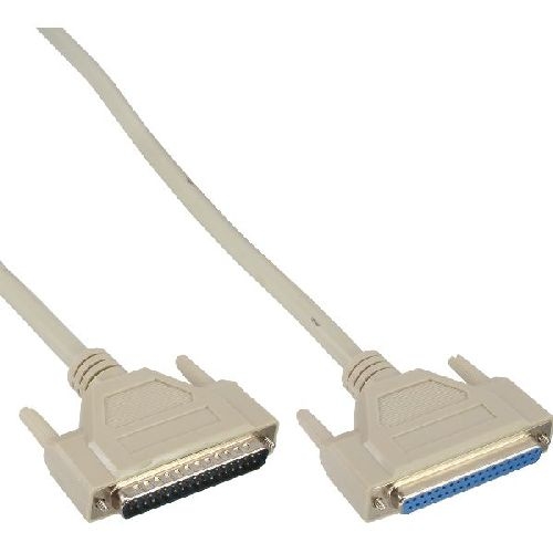 InLine® Serielle Verlängerung, 37pol Stecker / Buchse, 1:1 belegt, 3m 37337