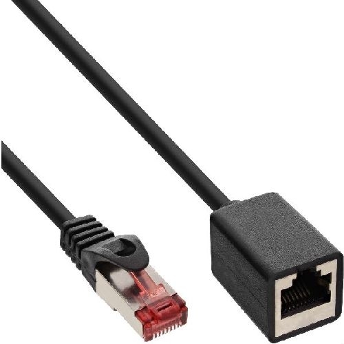 InLine® Patchkabel-Verlängerung, S/FTP (PiMf), Cat.6, halogenfrei, 10m 76900X