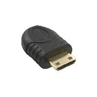 InLine® HDMI Adapter, Mini HDMI C Stecker auf Micro HDMI D Buchse, vergoldete Kontakte 17690I