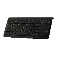 Perixx PERIBOARD-407 DE B, Mini USB-Tastatur, schwarz 57149D