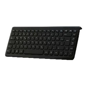 Perixx PERIBOARD-407 DE B, Mini USB-Tastatur, schwarz 57149D