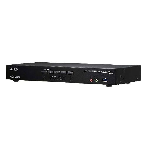 ATEN CS1844 KVMP-Switch 4-fach, 4K HDMI, Dual Display, USB 3.0, Audio 62614D