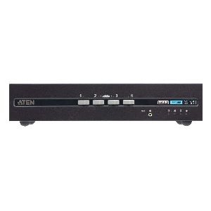 ATEN CS1144D4 4-Port KVM Secure Switch mit USB 4K DVI Dual-Display (PSD PP v4.0) 61615L