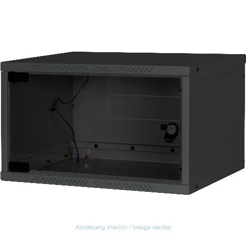 Triton RXA-04-AS4-BAX-A1 19" Wandschrank 4HE, 550x400mm, zerlegbar, schwarz 01904H