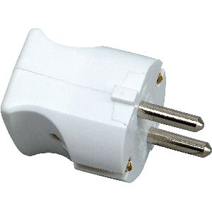 Kopp Schutzkontakt-Stecker, einteiliges Gehäuse, bis 3x1,5mm², 16A, 250V~, IP20 16731N