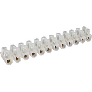 InLine® Lüsterklemme 16mm², 12er Reihe, transparent, 10 Stück 44016