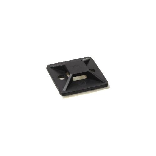 InLine® Befestigungssockel für Kabelbinder, 40x40mm, selbstklebend, 10 Stück 59965J