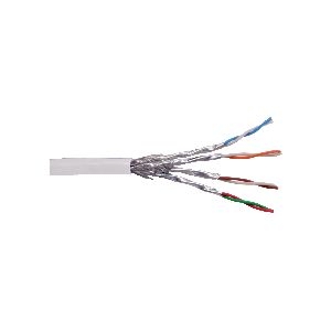 InLine® Patchkabel Cat.6 S/FTP (PiMf), weiß, AWG27, PVC, CU, 100m 76499W