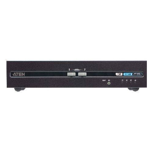 ATEN CS1142DP4 2-Port KVM Secure Switch mit USB 4K DisplayPort Dual-Display 61615A
