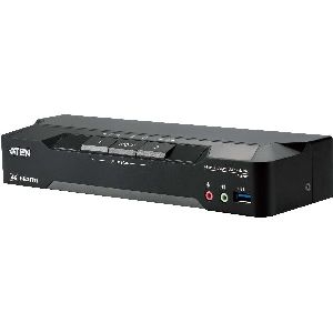 ATEN CM1942 KVMP-Switch 2-fach, DisplayPort, USB 3.1, 4K 63602J