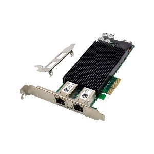 InLine® Dual Gigabit Netzwerkkarte, 2x RJ45 1 Gb/s, PCIe x4, PoE+ 51125P