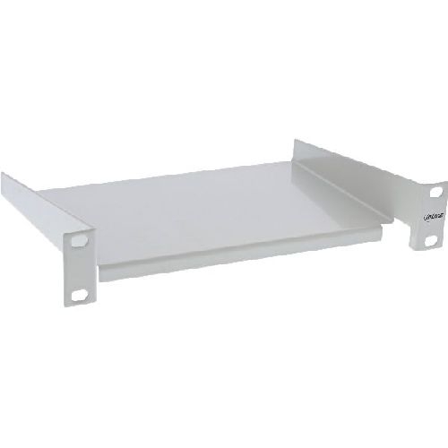 InLine® 10 Fachboden, 160mm, 10kg, 1HE, RAL 7035 grau 19109F