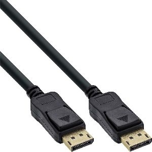 30er B-Pack InLine® DisplayPort Kabel, 4K2K, schwarz, vergoldete Kontakte, 2m B-17102P
