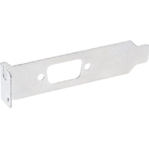 InLine® Slotblech, mit 9-pol Sub D Aussparung, Low Profile 33208D