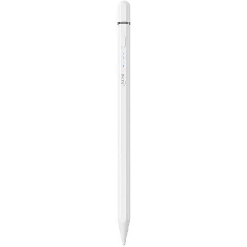 InLine® Stylus, Tabletstift für Apple iPads, mit Akku, USB-C, weiß 55468W