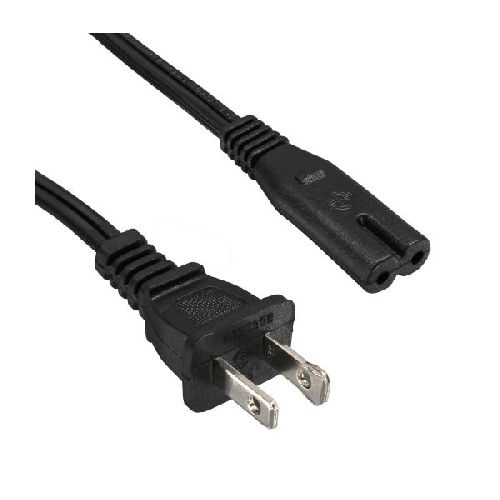 InLine® Netzkabel, Netzstecker USA auf Euro 8 C7 Stecker, 0,5m 16650Y