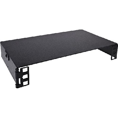 InLine® 10 Mini Rack zur Wandmontage, 1HE, 15,2cm Tiefe, schwarz 10101B