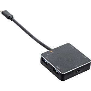 InLine® USB 3.2 Hub, USB-C zu 4 Port USB-A mit PD bis 60W 35392A