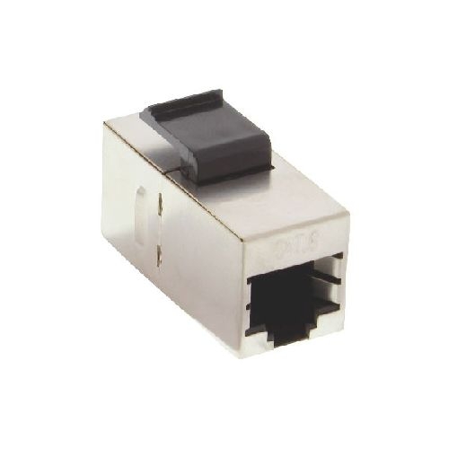 InLine® Keystone RJ45 Buchse / Buchse, SNAP-In, Cat.6 STP 74206M