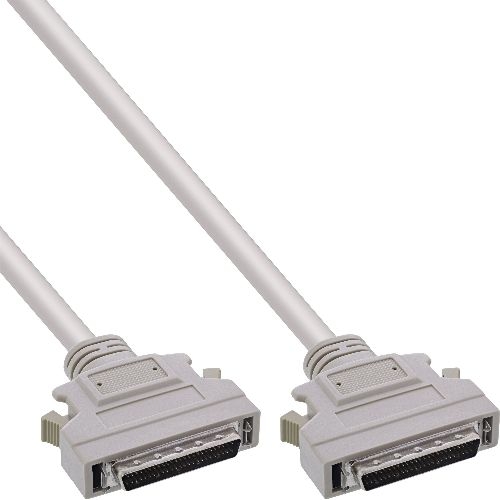InLine® SCSI II Kabel, 50pol Mini Sub-D Stecker / Stecker, 1m 15520
