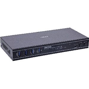 InLine® KVM Switch, 2-fach, HDMI, Dual Monitor, 8K60Hz, USB Hub, schwarz 57885H